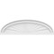 Ekena Millwork Elliptical Sunburst Architectural Grade PVC Pediment, 26"W x 7-1/2"H x 2"P PEDPS026X075ELL01 - alternate 5